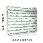 Magnolia Home Hill & Horizon - Blue Wallpaper | Buy Online Magnolia Home Hill & Horizon wallpaper, color Blue, SKU MK1143