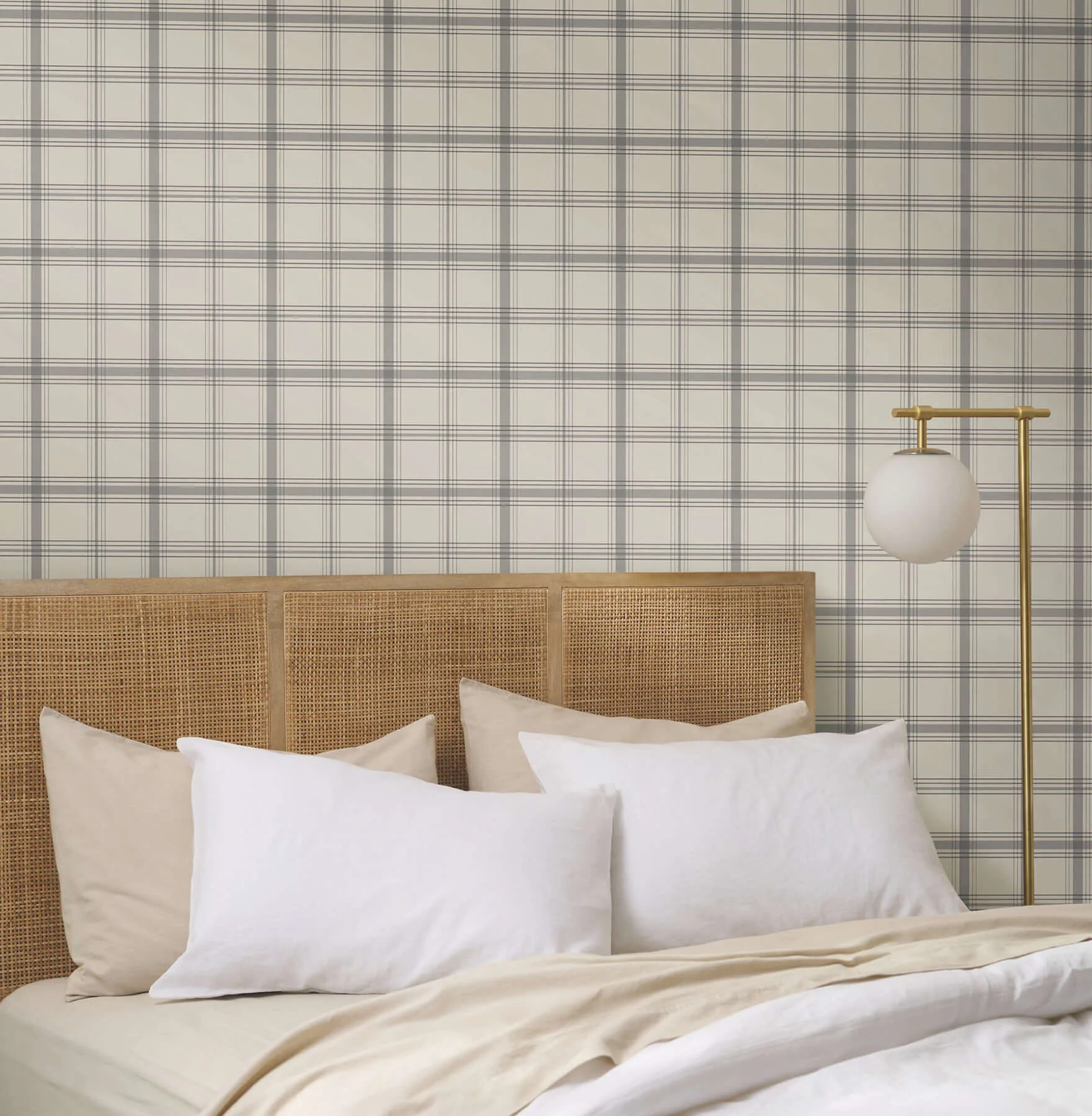 Magnolia Home Hunter wallpaper, color Charcoal, SKU MF4792