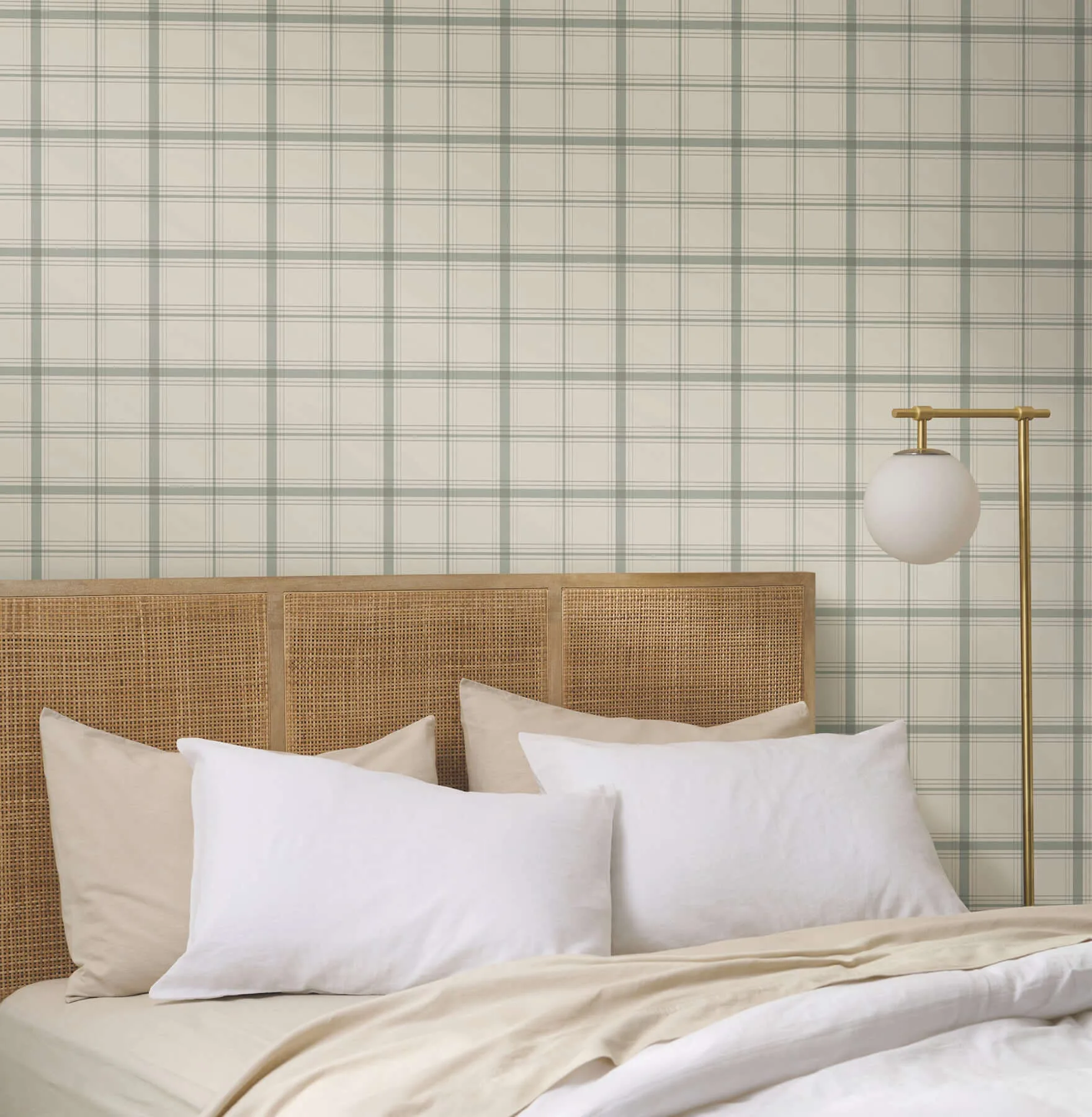 Magnolia Home Hunter wallpaper, color Green, SKU MF4794