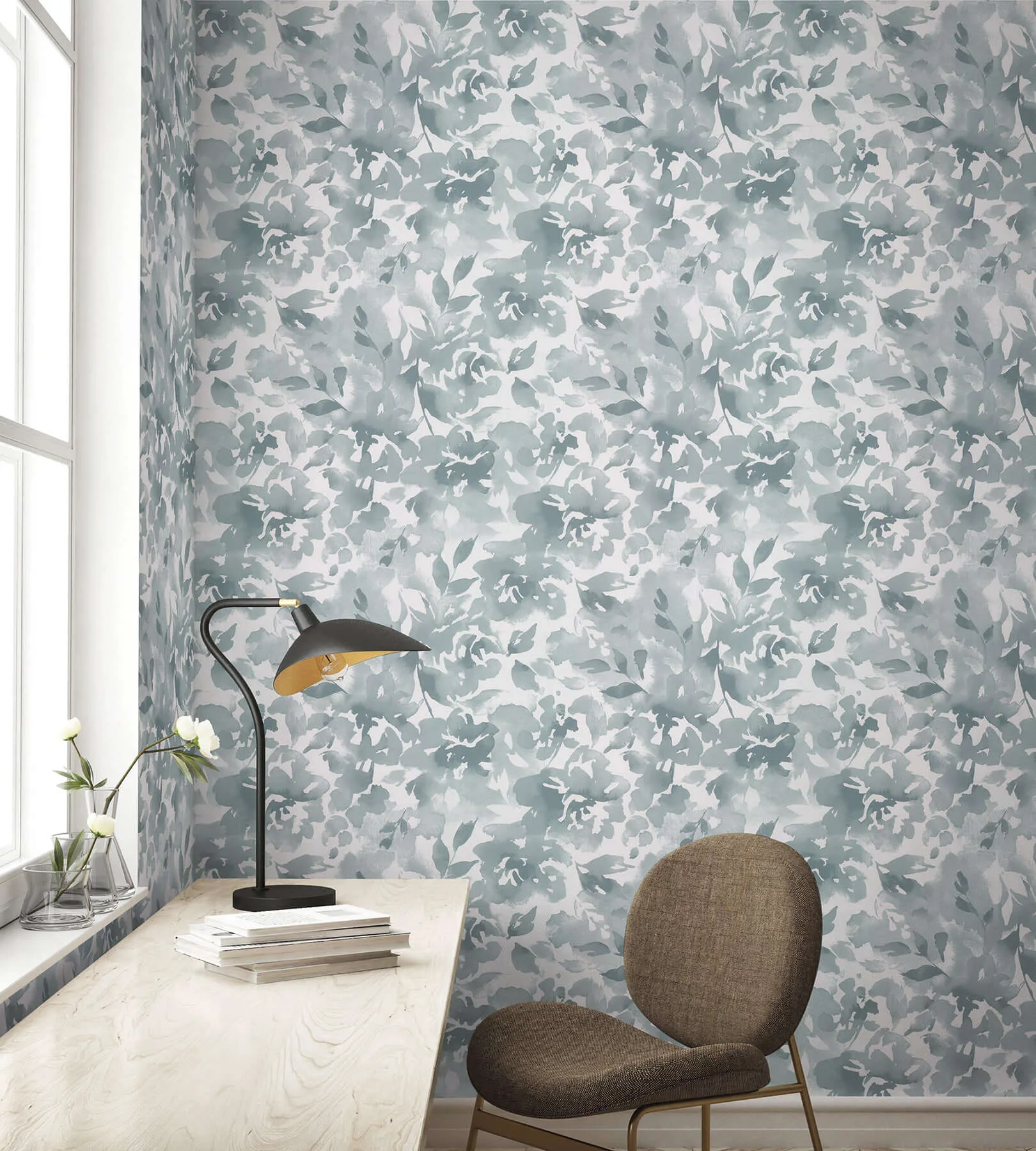 Magnolia Home Lakelynn wallpaper, color Current, SKU MJ4867