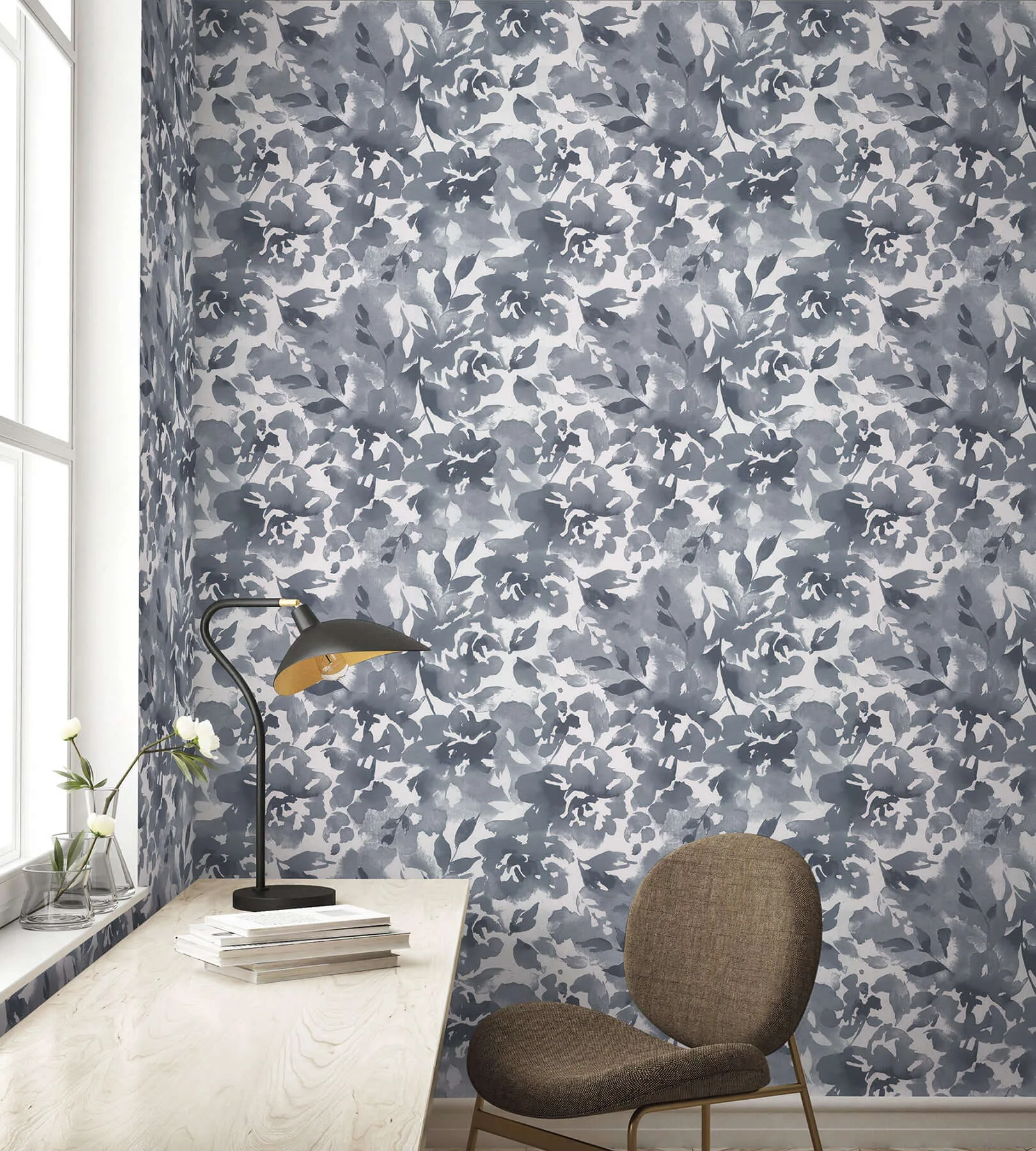 Magnolia Home Lakelynn wallpaper, color Lakefront, SKU MJ4868