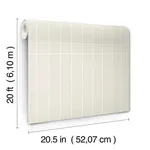 Magnolia Home Linear Gridwork wallpaper, color Beige, SKU PSW1512RL