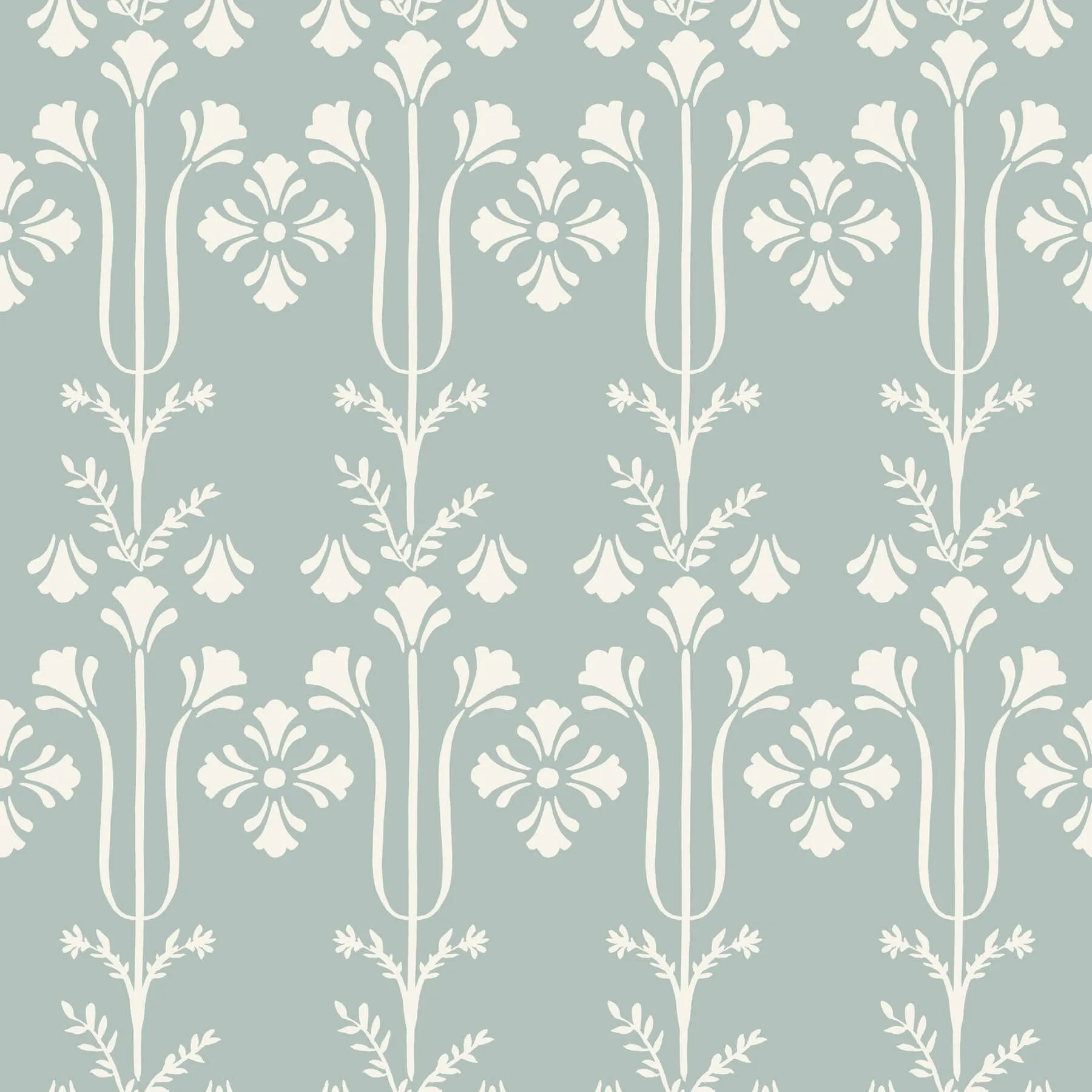 Magnolia Home Lydia wallpaper, color Blue, SKU MF4806