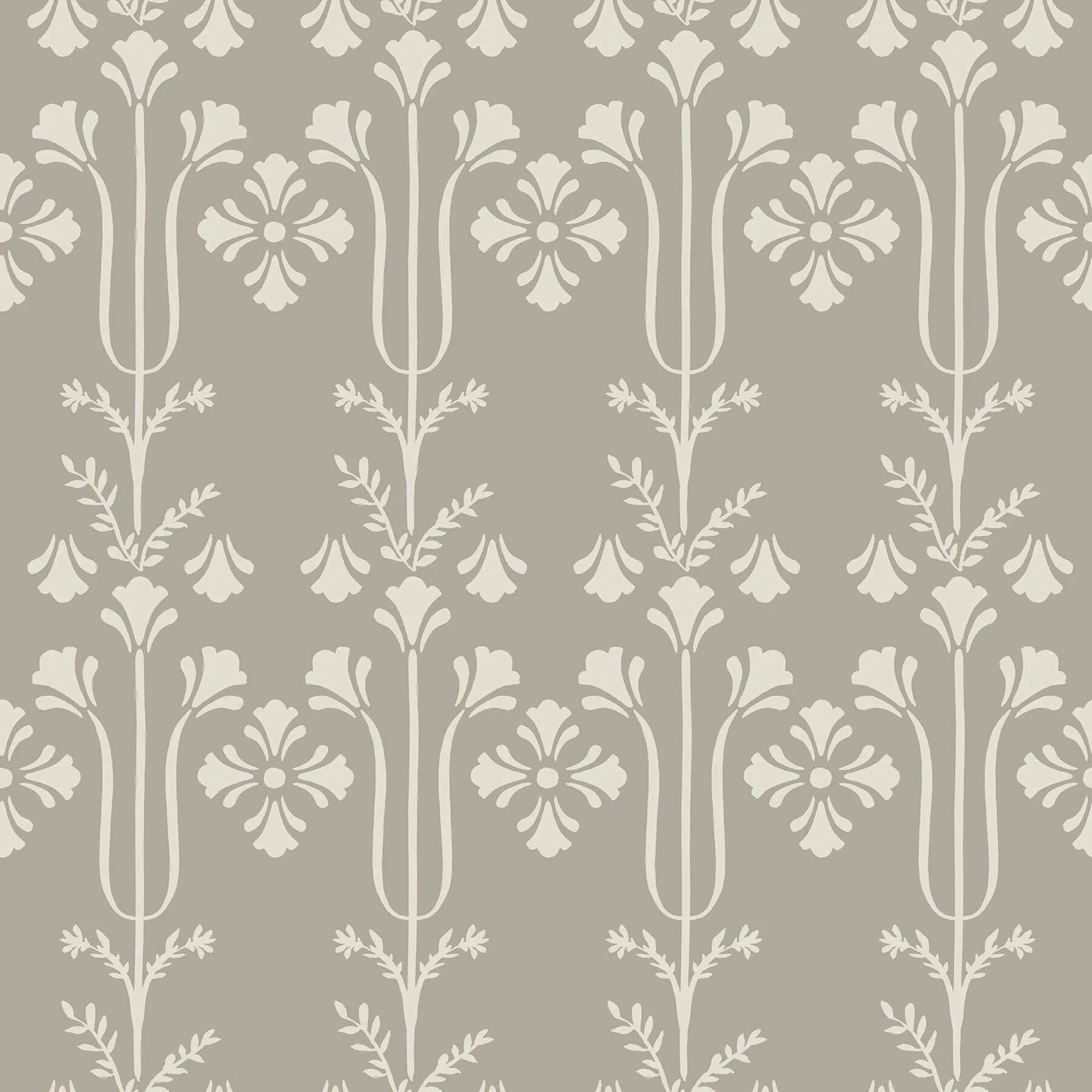 Magnolia Home Lydia wallpaper, color Taupe, SKU MF4805