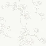 Magnolia Home Magnolia Branches - Beige Wallpaper | Buy Online Magnolia Home Magnolia Branches wallpaper, color Beige, SKU MF4732