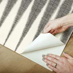 Magnolia Home Magnolia Home Handloom wallpaper, color Black, SKU PSW1004RL