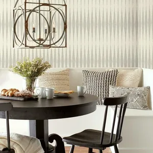 Magnolia Home Magnolia Home Handloom wallpaper, color Cool Grey, SKU PSW1006RL