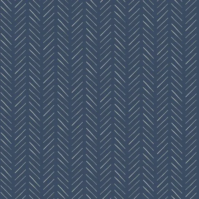 Magnolia Home Magnolia Home Pick-Up Sticks wallpaper, color Blue, SKU PSW1022RL