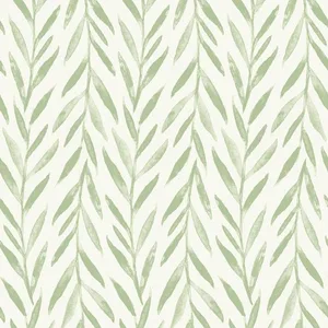 Magnolia Home Magnolia Home Willow wallpaper, color Green, SKU PSW1016RL