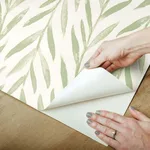 Magnolia Home Magnolia Home Willow wallpaper, color Green, SKU PSW1016RL