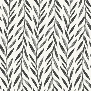 Magnolia Home Magnolia Home Willow wallpaper, color Black, SKU PSW1017RL