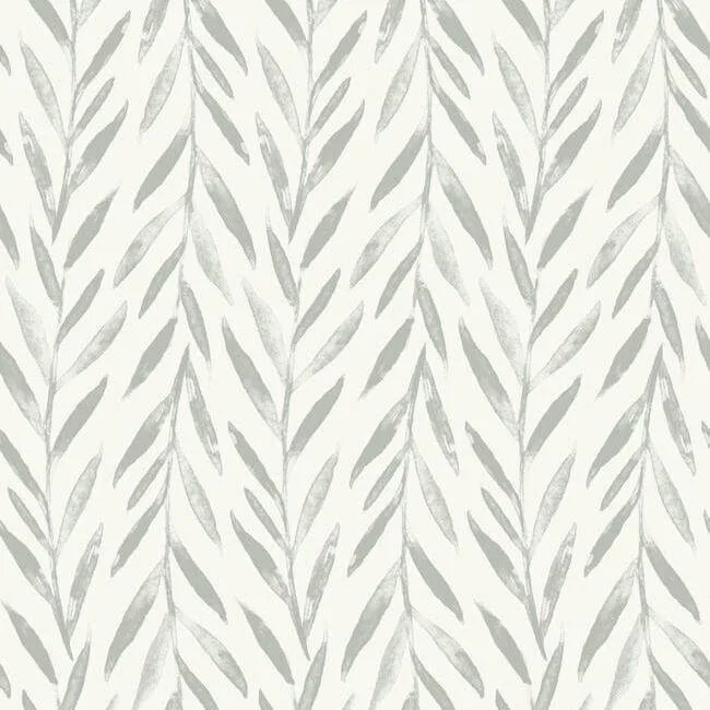 Magnolia Home Magnolia Home Willow wallpaper, color Grey, SKU PSW1018RL