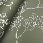 Magnolia Home Magnolia Branches - Pine Wallpaper | Buy Online Magnolia Home Magnolia Branches wallpaper, color Pine, SKU MF4735