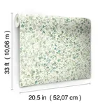 Magnolia Home Meadow - Green Wallpaper | Buy Online Magnolia Home Meadow wallpaper, color Green, SKU MK1121
