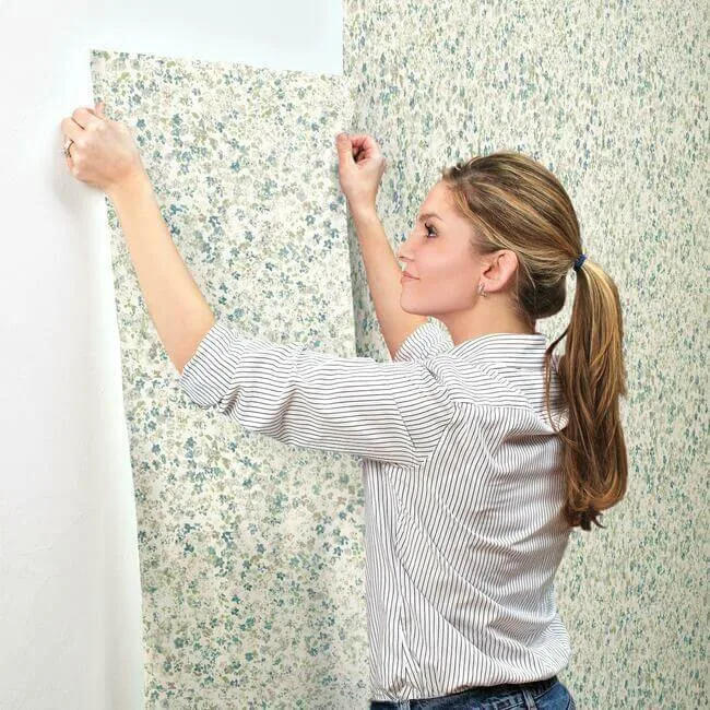 Magnolia Home Meadow - Green Wallpaper | Buy Online Magnolia Home Meadow wallpaper, color Green, SKU MK1121