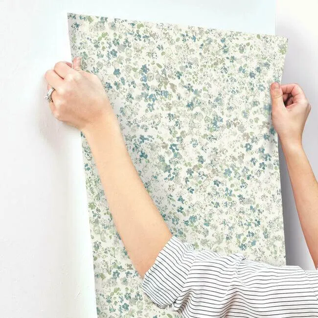 Magnolia Home Meadow - Green Wallpaper | Buy Online Magnolia Home Meadow wallpaper, color Green, SKU MK1121