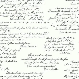 Magnolia Home Noteworthy wallpaper, color White & Black, SKU MH1612