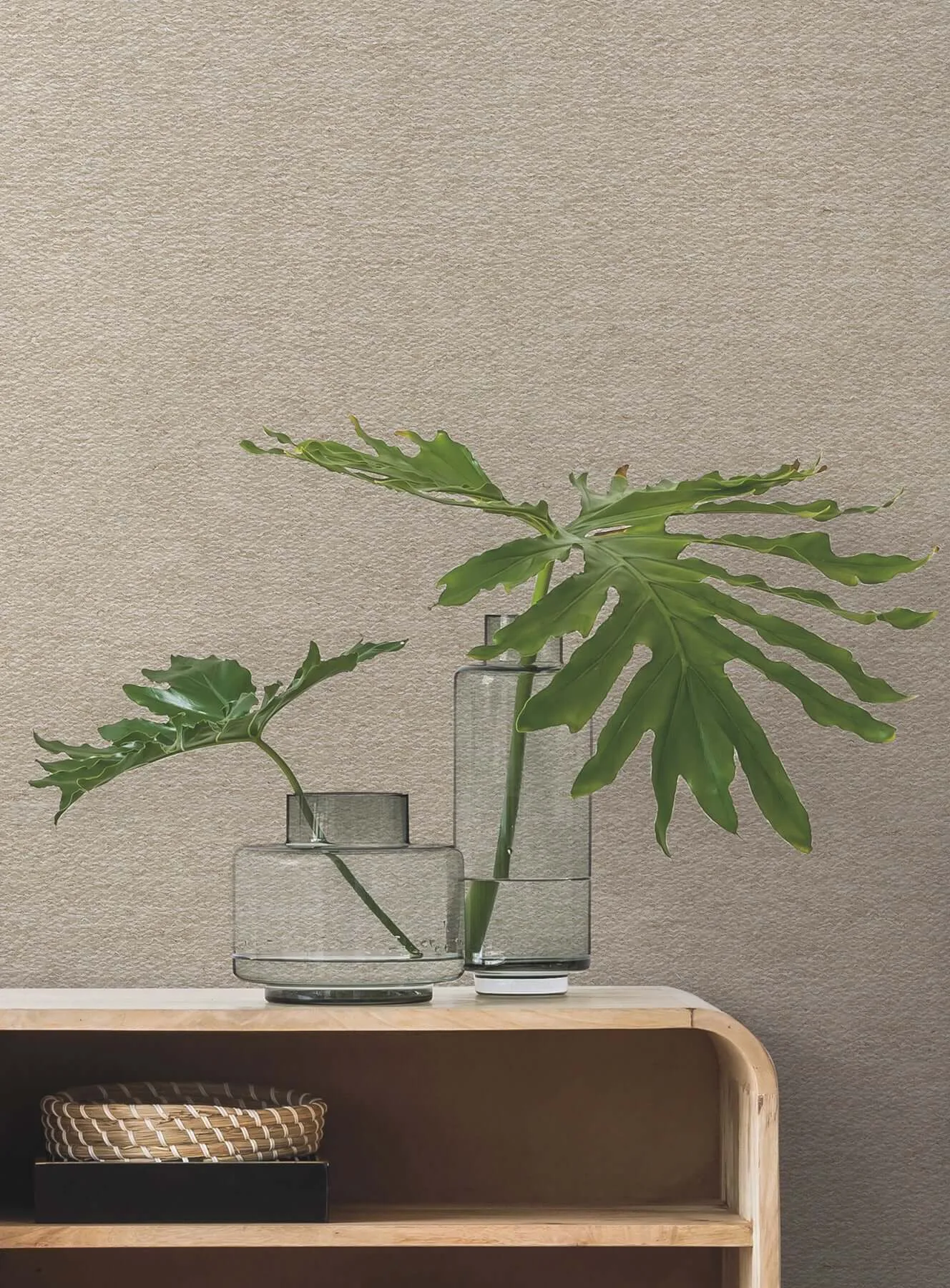 Magnolia Home Paper Yarn wallpaper, color Sand, SKU MF4704MH