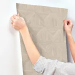 Magnolia Home Parquet - Beige Wallpaper | Buy Online Magnolia Home Parquet wallpaper, color Beige, SKU OM3623