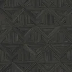 Magnolia Home Parquet - Black Wallpaper | Buy Online Magnolia Home Parquet wallpaper, color Black, SKU OM3621