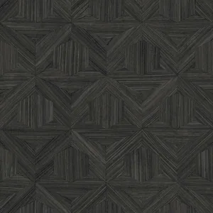 Magnolia Home Parquet wallpaper, color Black, SKU OM3621
