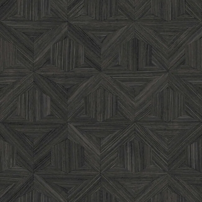Magnolia Home Parquet wallpaper, color Black, SKU OM3621