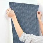 Magnolia Home Pick-Up Sticks - Blue Wallpaper | Buy Online Magnolia Home Pick-Up Sticks wallpaper, color Blue, SKU MK1173
