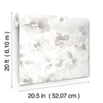 Magnolia Home Renewed Floral - Neutral Wallpaper | Buy Online Magnolia Home Renewed Floral wallpaper, color Neutral, SKU PSW1495RL