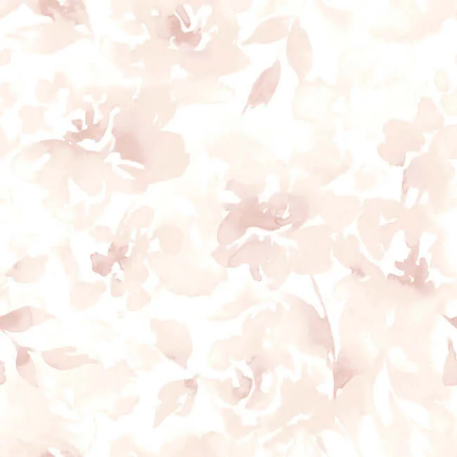 Magnolia Home Renewed Floral wallpaper, color Pink, SKU PSW1493RL