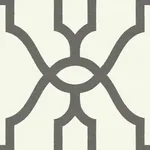 Magnolia Home Repurpose Woven Trellis - Charcoal Wallpaper | Buy Online Magnolia Home Repurpose Woven Trellis wallpaper, color Charcoal, SKU ME1550