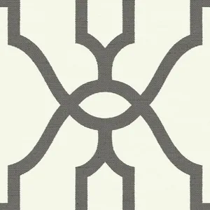 Magnolia Home Repurpose Woven Trellis wallpaper, color Charcoal, SKU ME1550