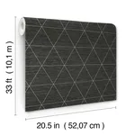 Magnolia Home Ridge - Midnight Wallpaper | Buy Online Magnolia Home Ridge wallpaper, color Midnight, SKU OM3613