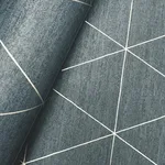 Magnolia Home Ridge wallpaper, color Dark Grey, SKU OM3611