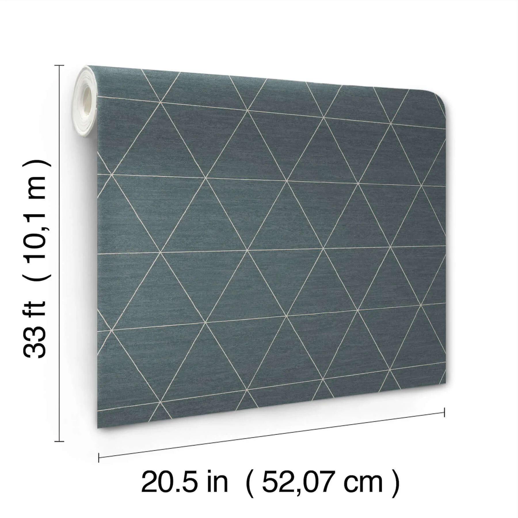 Magnolia Home Ridge wallpaper, color Dark Grey, SKU OM3611