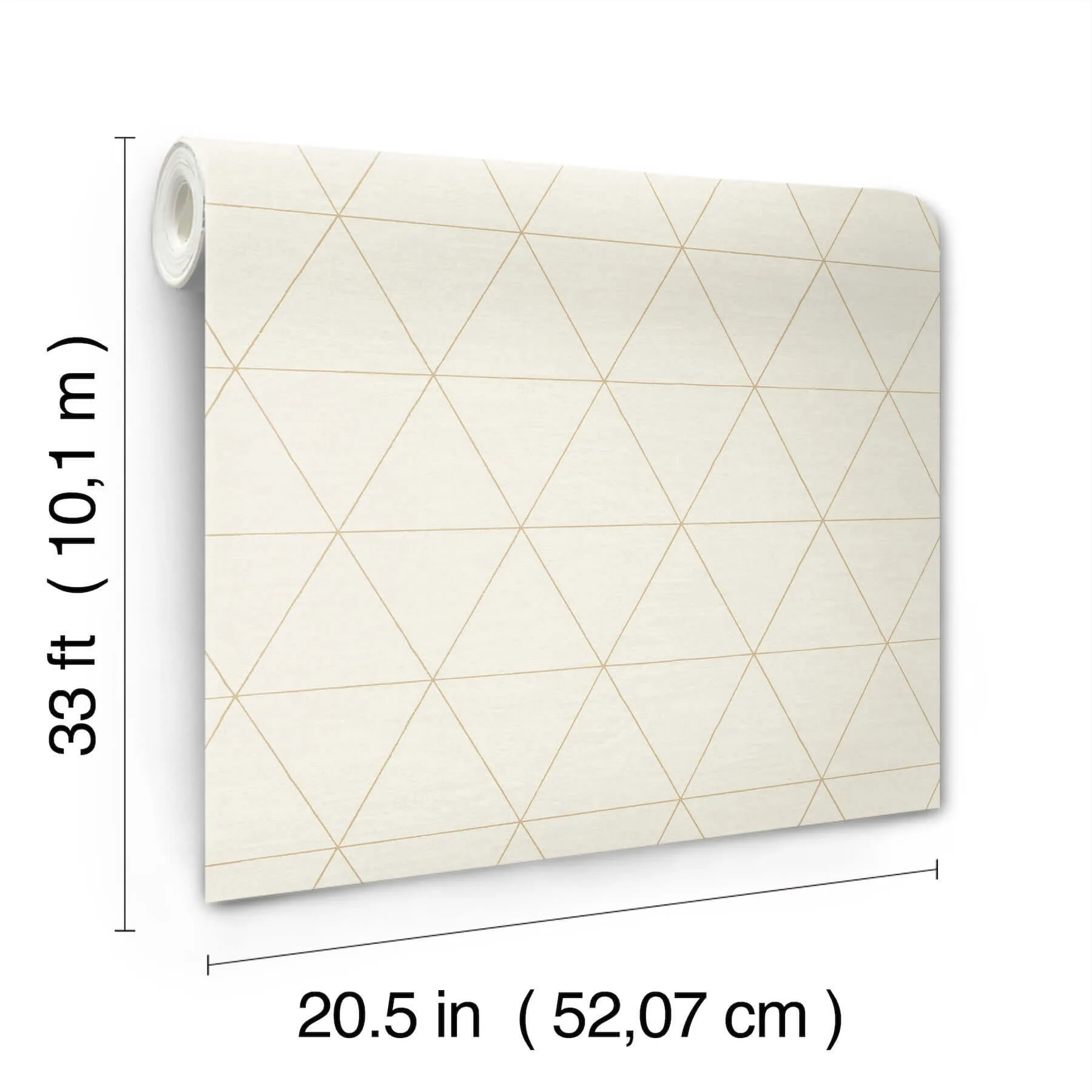 Magnolia Home Ridge wallpaper, color Whitewash, SKU OM3612