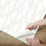 Magnolia Home Sideways Sketch wallpaper, color Beige, SKU PSW1498RL