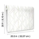 Magnolia Home Sideways Sketch wallpaper, color Beige, SKU PSW1498RL