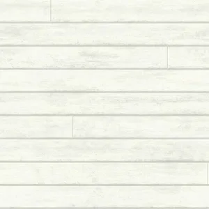 Magnolia Home Skinnylap wallpaper, color White & Grey, SKU MH1566