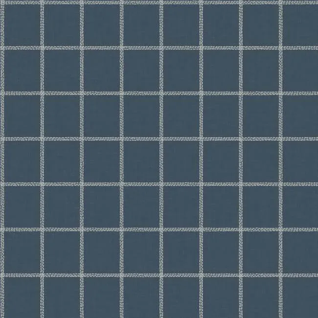Magnolia Home Sunday Best wallpaper, color Blue, SKU MK1176