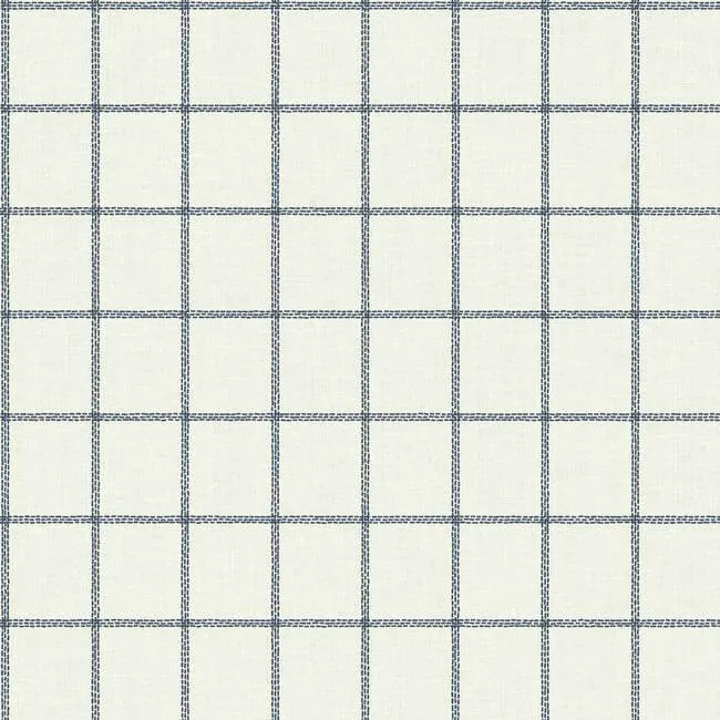 Magnolia Home Sunday Best wallpaper, color Blue, SKU MK1177