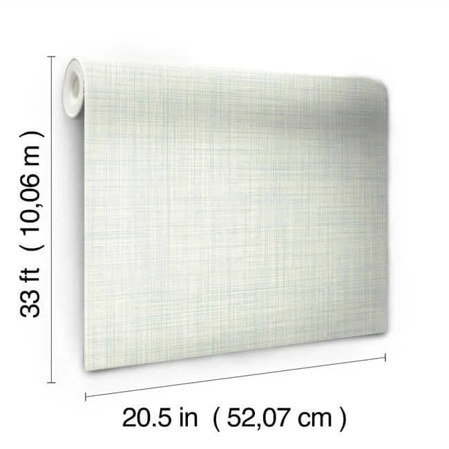 Magnolia Home Traverse wallpaper, color White, SKU OM3655