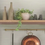 Magnolia Home Washed Linen - Loft Wallpaper | Buy Online Magnolia Home Washed Linen wallpaper, color Loft, SKU OM3663