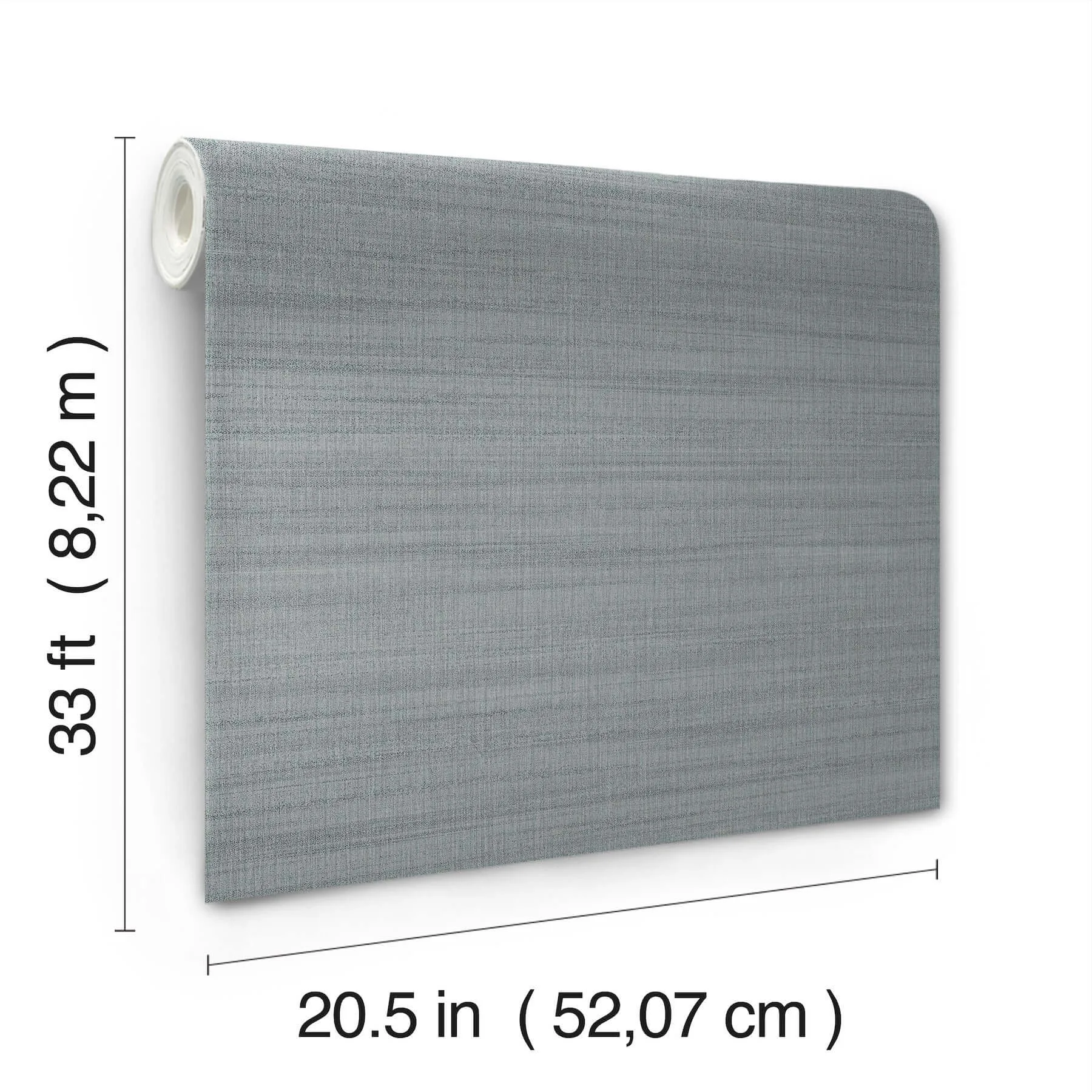 Magnolia Home Washed Linen - Denim Wallpaper | Buy Online Magnolia Home Washed Linen wallpaper, color Denim, SKU OM3662