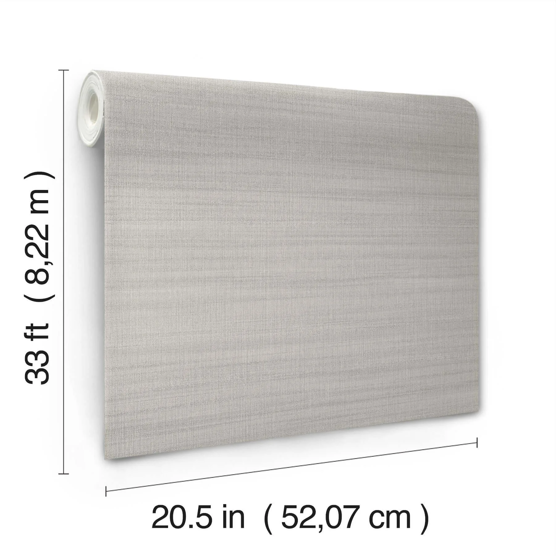 Magnolia Home Washed Linen - Gravel Wallpaper | Buy Online Magnolia Home Washed Linen wallpaper, color Gravel, SKU OM3664