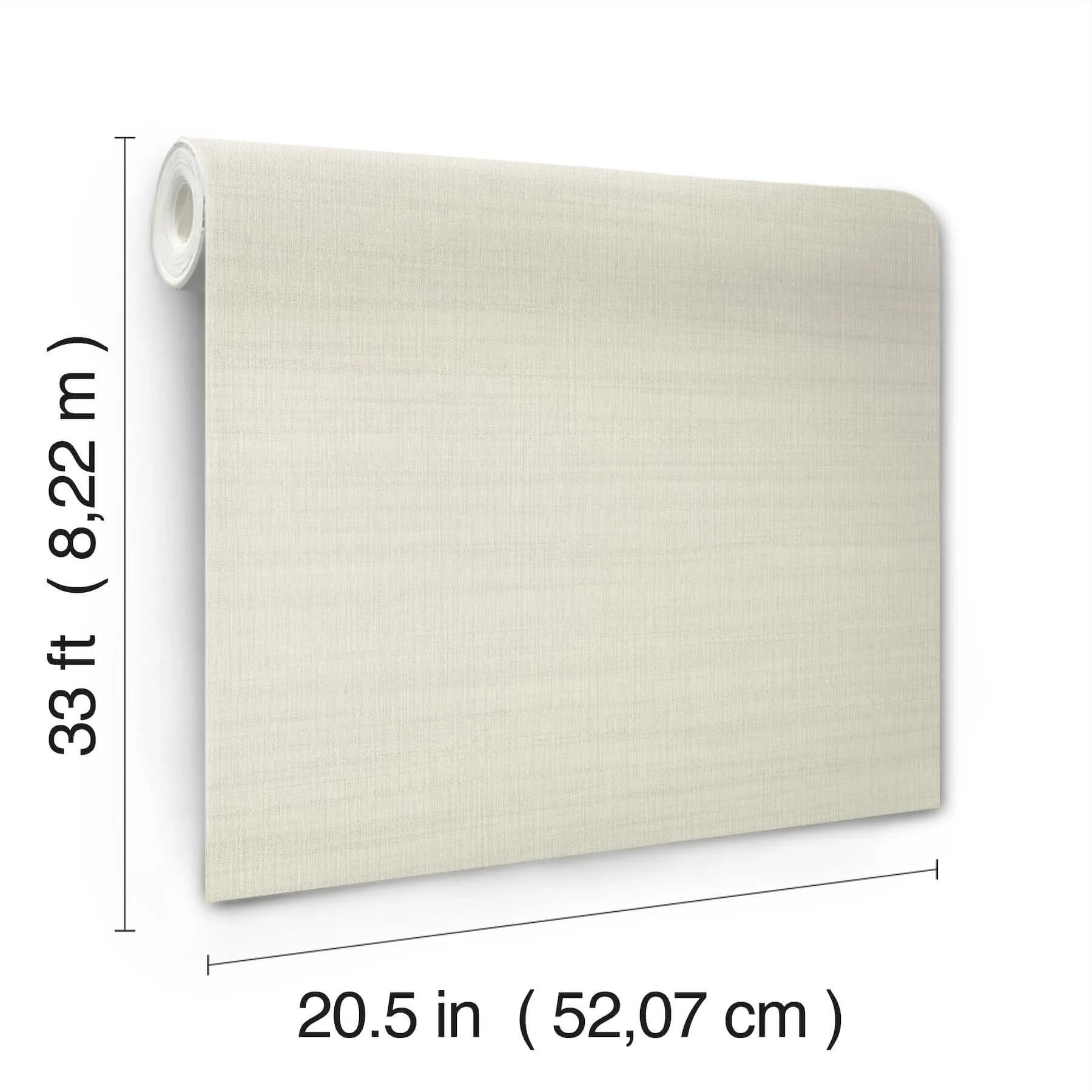 Magnolia Home Washed Linen - Cotton Wallpaper | Buy Online Magnolia Home Washed Linen wallpaper, color Cotton, SKU OM3661