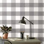 Magnolia Home Weft And Weave - Charcoal Wallpaper | Buy Online Magnolia Home Weft And Weave wallpaper, color Charcoal, SKU MJ4841
