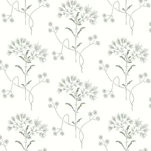 Magnolia Home Wildflower wallpaper, color Green, SKU PSW1503RL
