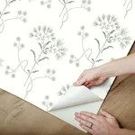 Magnolia Home Wildflower wallpaper, color Green, SKU PSW1503RL