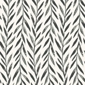 Magnolia Home Willow wallpaper, color Black, SKU MK1136
