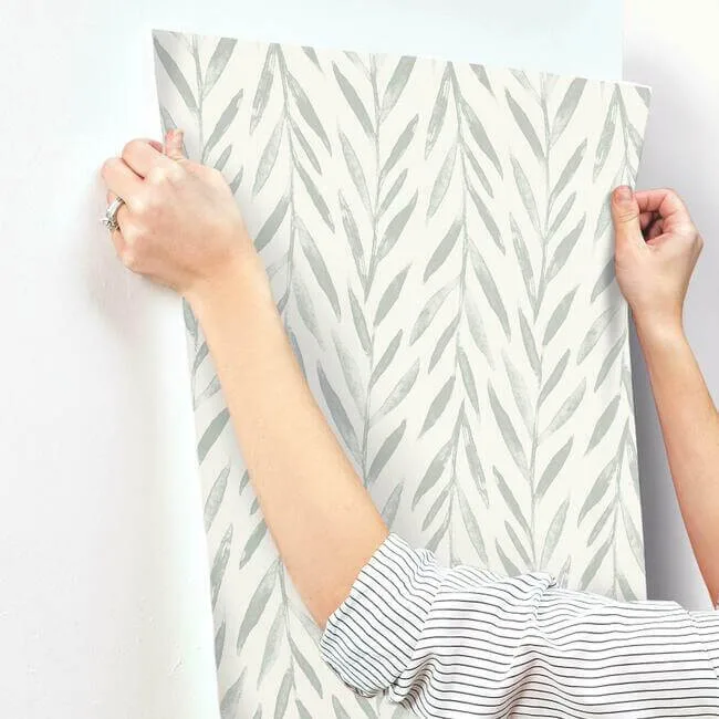 Magnolia Home Willow wallpaper, color Grey, SKU MK1137